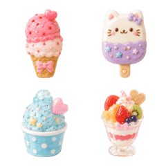 Kawaii Ice Cream Collection