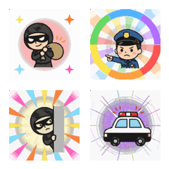 Animated! Police, Crime Prevention Alert