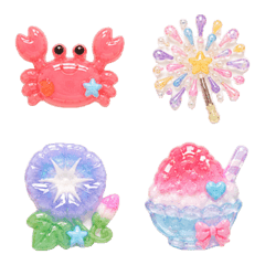 Heisei Deco Parts * Summer Vacation