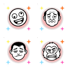 Irritating Realistic Face Emojis