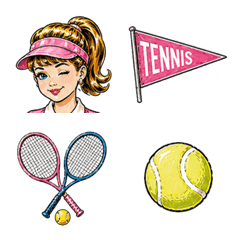 Tennis emojis