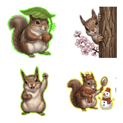 Ezo squirrel, Ezorin!