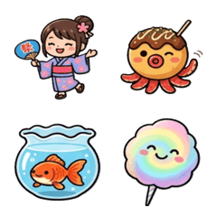 Summer Festival Emoji01