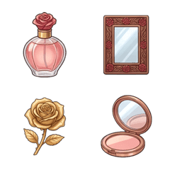 520 rose Valentine's Day emoji