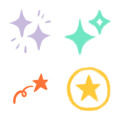 colorful icon star
