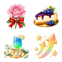 Everyday Cute Summer Emoji for Adults