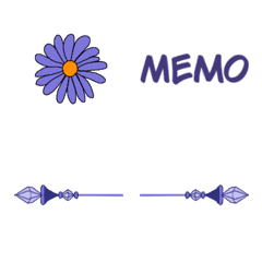 Line parts purple