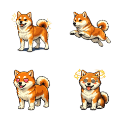 柴犬：歡笑、唱歌、睡覺等