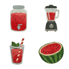 Papercraft Watermelon & Summer Fruits