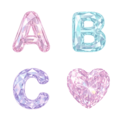 Sparkling Gem Alphabet