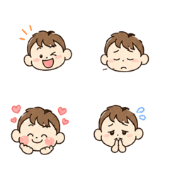 Leo-kun's daily emojis.