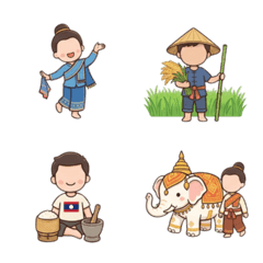 可愛い！ラオスの絵文字