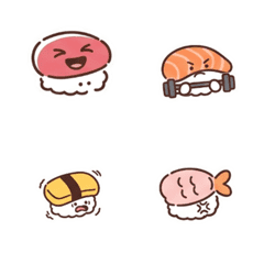 Sleepy little sushi vibes