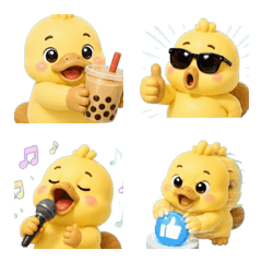 奶油獸日常Q萌表情貼