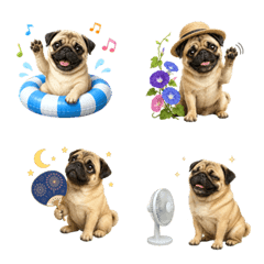 Summer! Pug