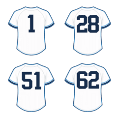 Numbered jersey