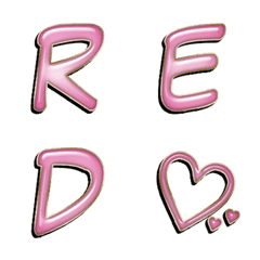 pop red COMIC alphabet Vol.1