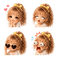 見やすい表情✨ポニーテールギャル