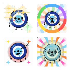 Animated Nazar Boncugu Evil Eye Emojis