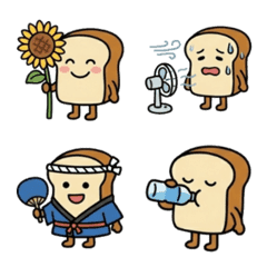 食パンくんの夏あるある