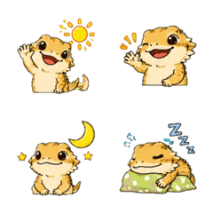 Agama lizard Daily Emoji