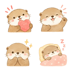 Everyday Adorable Otter Emoji