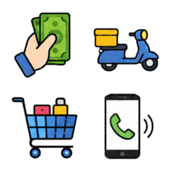 Emoji simple symbols colourful 5