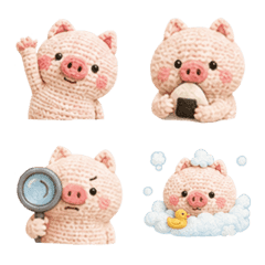 もっちぶぅ　編み物ver
