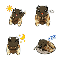 Bear cicada Daily Emoji