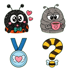 Bug Friends Lovely Emoji