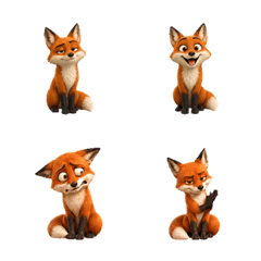 Mischievous Red Fox Face