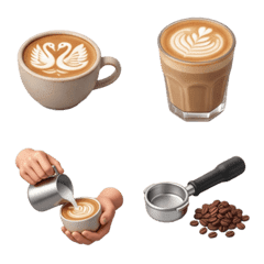 latte art  Emoji