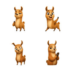 Mischievous Face Llama