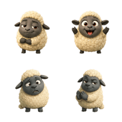 Mischievous Face Sheep