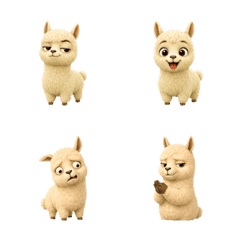 Mischievous Face Alpaca