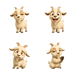 Mischievous Face Goat