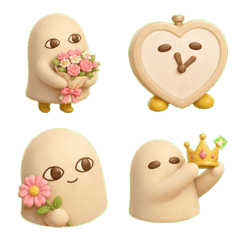 3D Mejed-kun Lovely Emoji