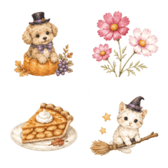 Cute Autumn Animals