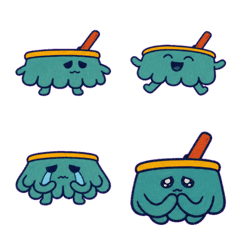 Mopuhero Rough Marker Mop Emoji