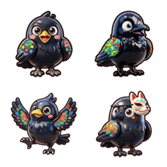 3D Puffy Wagara Crow: Night Festival