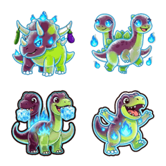 Frosted Veggie Dino: Obon Spirits