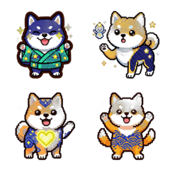 Pixel Wagara Shiba: Starry Obon Night