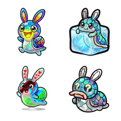 Luminous Glass Sea Slug Spirits