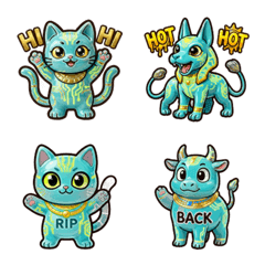 Neo-Egyptian Faience: Cyber Obon