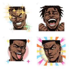 Ultra Annoying Smug Black Guy Emoji