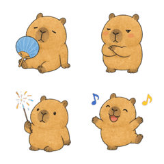 Lemon Capybara Summer