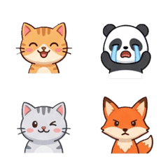 Cute Animal Emoji01