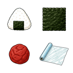 おにぎり(絵文字40個)