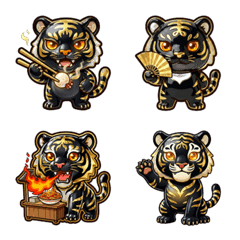 Midnight Lacquer Tiger: Night Market