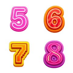 Number emoji Dookdik 21